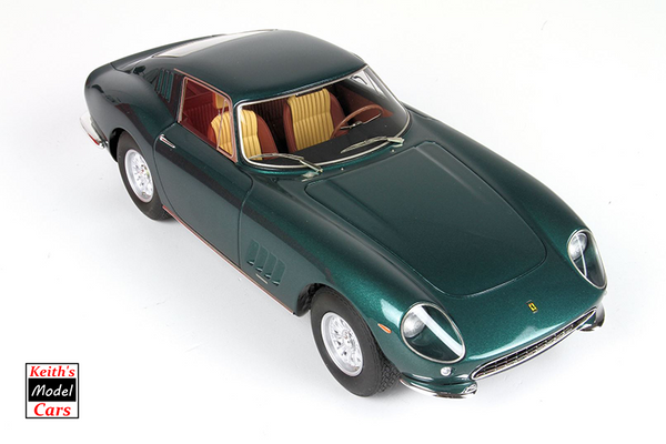 [1/18 Scale] Ferrari 275 GTB in Verde Scuro by BBR Models