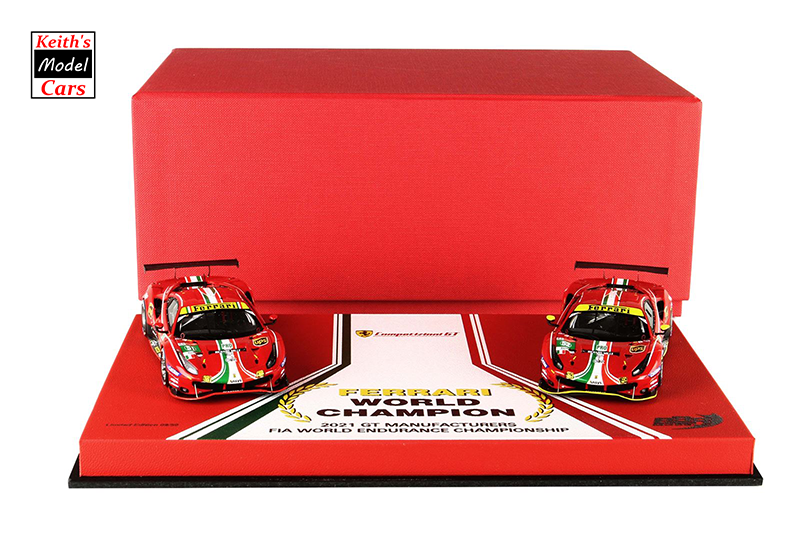BBR PREMIUM 1:43 Ferrari 488 LM GTE PRO Team AF Corse #51