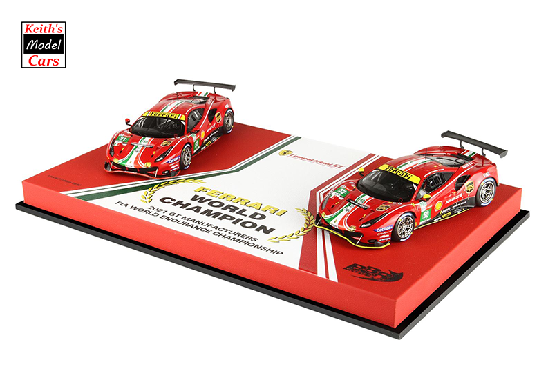 1:43 Scale BBR Models Ferrari 488 GTE LMGTE Team AF Corse