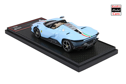 [Maßstab 1:43] Ferrari SP3 Daytona Series Icona in Azzurro La Plata Gloss von BBR Models 