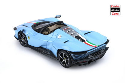 [Maßstab 1:43] Ferrari SP3 Daytona Series Icona in Azzurro La Plata Gloss von BBR Models 
