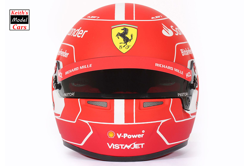 [1/2 Scale] Charles Leclerc 2023 Season Helmet by Bell Racing Helmets