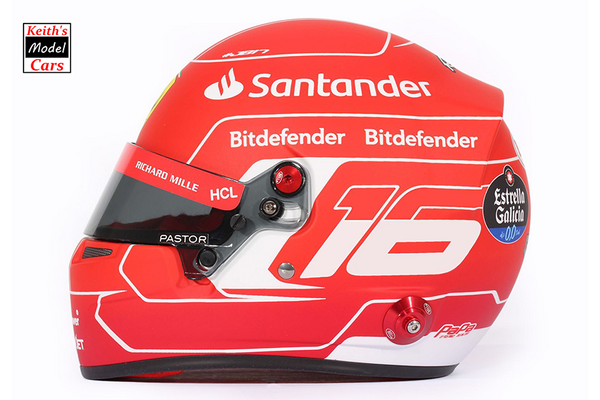 [1/2 Scale] Charles Leclerc 2023 Season Helmet by Bell Racing Helmets