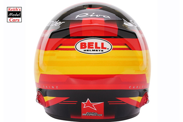 [1/2 Scale] Carlos Sainz 2023 Season Helmet by Bell Racing Helmets