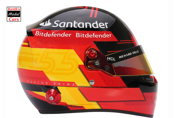 [1/2 Scale] Carlos Sainz 2023 Season Helmet by Bell Racing Helmets