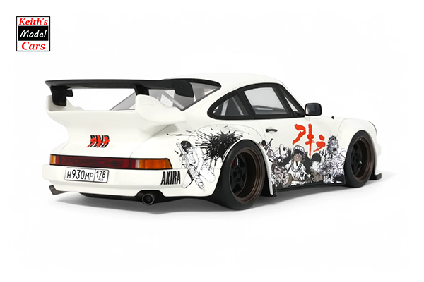 [1/18 Scale] RWB Akira 2024 Glacier White by GT Spirit
