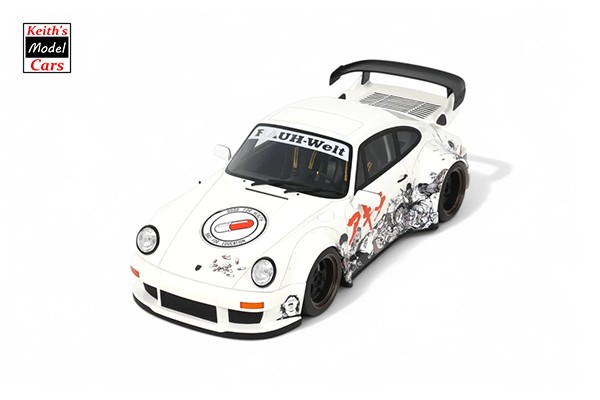 [1/18 Scale] RWB Akira 2024 Glacier White by GT Spirit