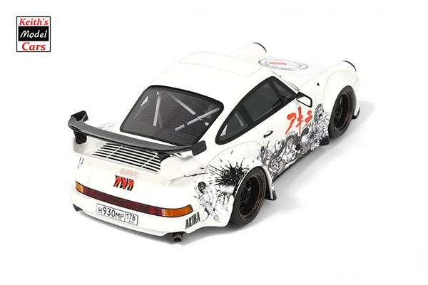 [1/18 Scale] RWB Akira 2024 Glacier White by GT Spirit