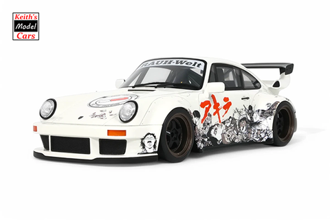 [1/18 Scale] RWB Akira 2024 Glacier White by GT Spirit