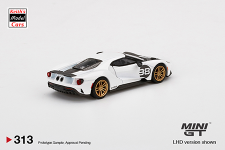 [1/64 Scale] Ford GT 2021 - Ken Miles Heritage Limited Edition by MiJo Exclusives Mini GT