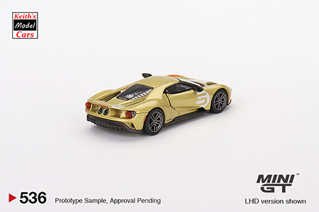 [1/64 Scale] Ford GT - Holman Moody Heritage Edition by MiJo Exclusives Mini GT