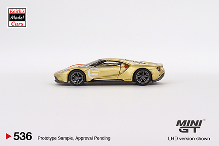 [1/64 Scale] Ford GT - Holman Moody Heritage Edition by MiJo Exclusives Mini GT