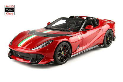 1:18 Scale BBR Models Ferrari 812 Competizione Aperta in Rosso