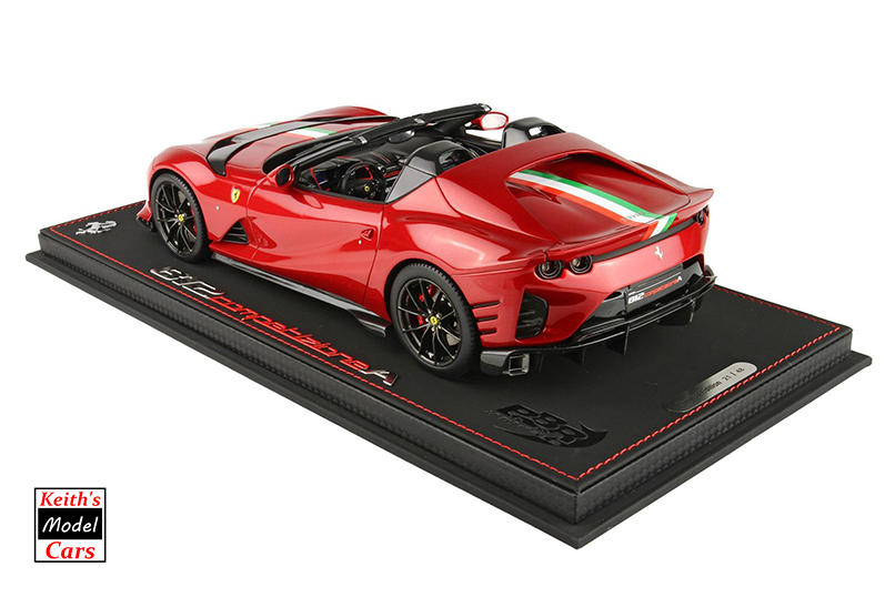 1:18 Scale BBR Models Ferrari 812 Competizione Aperta in