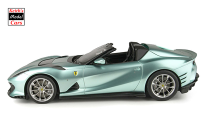 1/18 Scale BBR Ferrari 812 Competizione Aperta Green Metallic