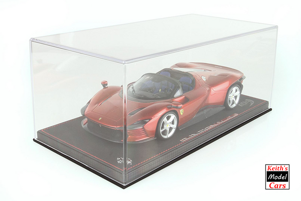 [1/18 Scale] Ferrari Daytona SP3 Series Icona in Rosso Magma Metallizzato by BBR Models