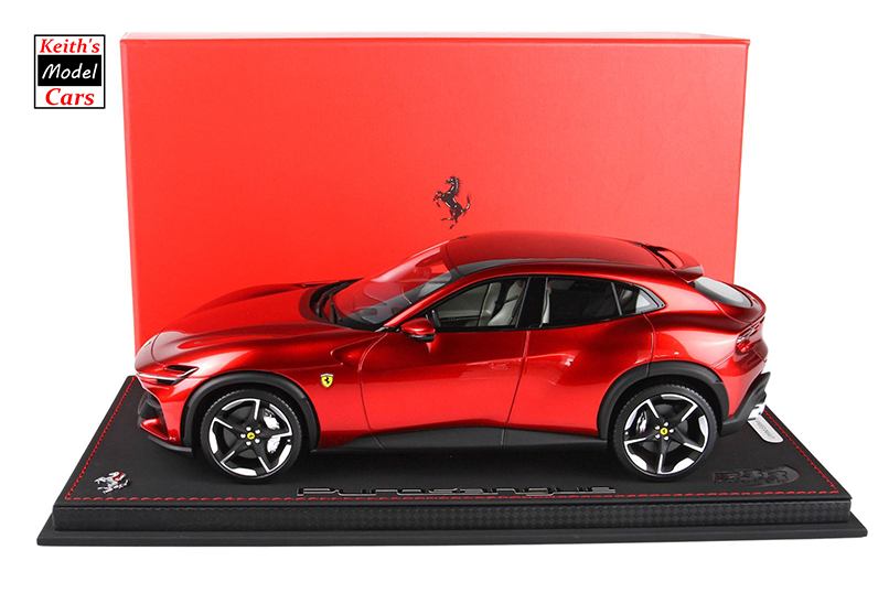 1:18 Scale BBR Models Ferrari Purosangue in Rosso Mugello
