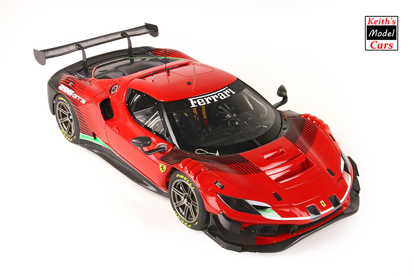 [Maßstab 1/18] Ferrari 296 GT3 Präsentationsauto von BBR Models 