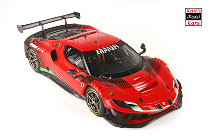 [Maßstab 1/18] Ferrari 296 GT3 Präsentationsauto von BBR Models 