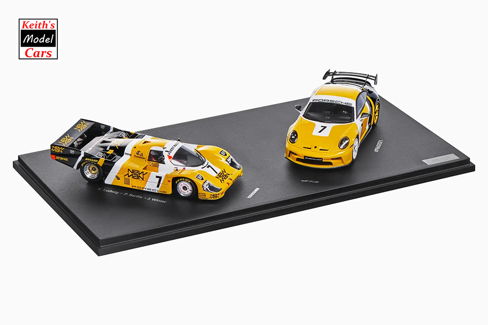 1:43 Scale Spark Models Porsche Two Car set - 956 No.7