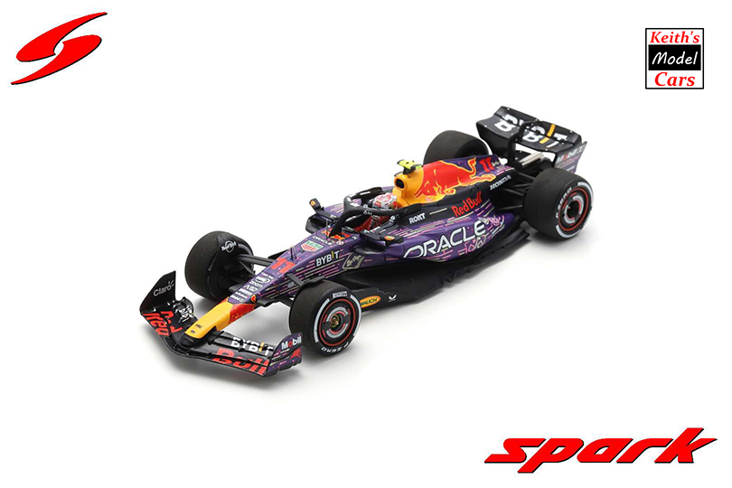 [1/43 Scale] Oracle Red Bull Racing RB19 - 3rd Place - 2023 Las Vegas GP  (No.11 S. Perez) by Spark Models