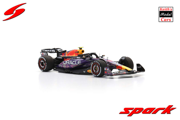[1/43 Scale] Oracle Red Bull Racing RB19 - 3rd Place - 2023 Las Vegas GP  (No.11 S. Perez) by Spark Models