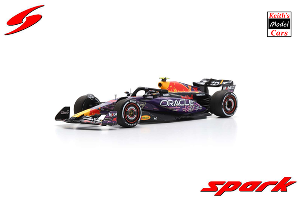 [1/43 Scale] Oracle Red Bull Racing RB19 - 3rd Place - 2023 Las Vegas GP  (No.11 S. Perez) by Spark Models