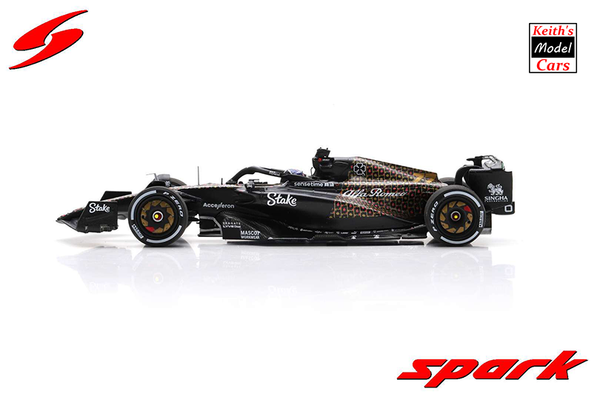 [1/43 Scale] Alfa Romeo F1 Team Stake C42 - Las Vegas GP 2023 - No.77 Valtteri Bottas by Spark Models