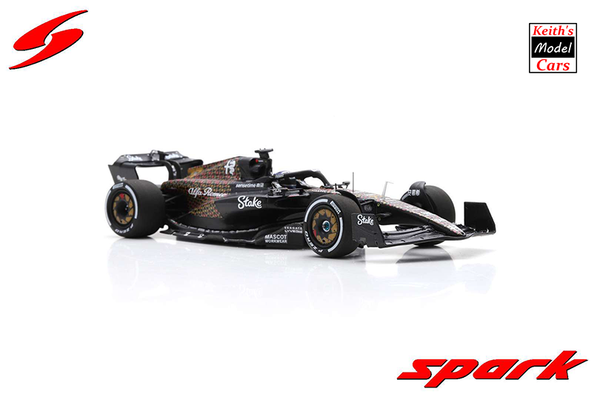 [1/43 Scale] Alfa Romeo F1 Team Stake C42 - Las Vegas GP 2023 - No.77 Valtteri Bottas by Spark Models