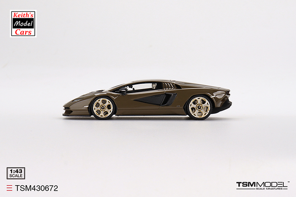 1/43 Scale Brown Countach