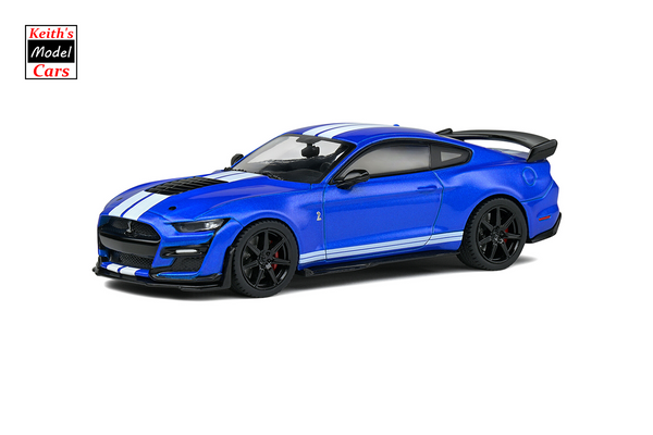 [1/43 Scale] Shelby GT500 (2020) in Performance Blue by Solido