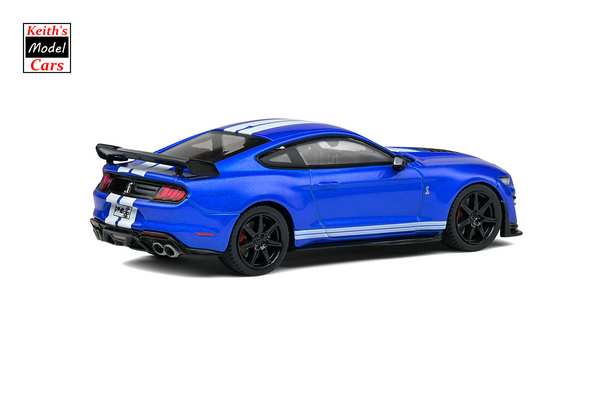 [1/43 Scale] Shelby GT500 (2020) in Performance Blue by Solido