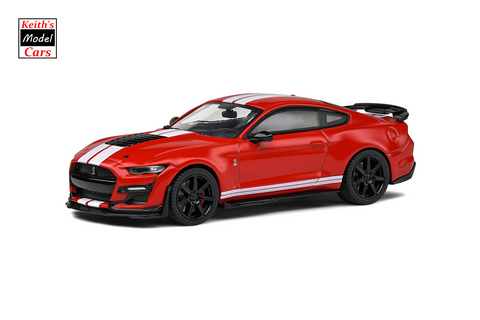 [1/43 Scale] Shelby GT500 (2020) in Rapid Red by Solido