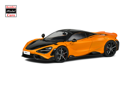 [1/43 Scale] McLaren 765LT (2020) in Papaya Spark by Solido