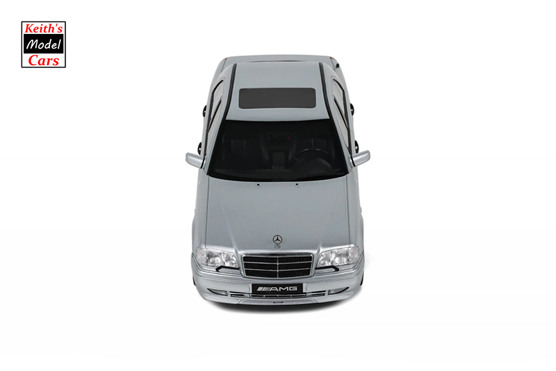 [Maßstab 1:18] Mercedes-Benz (W202) C36 AMG in Brillantsilber von OTTOmobile 