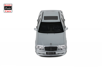 [Maßstab 1:18] Mercedes-Benz (W202) C36 AMG in Brillantsilber von OTTOmobile 