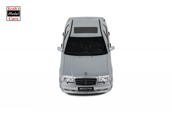 [1/18 Scale] Mercedes-Benz (W202) C36 AMG  in Brilliant Silver by OTTOmobile