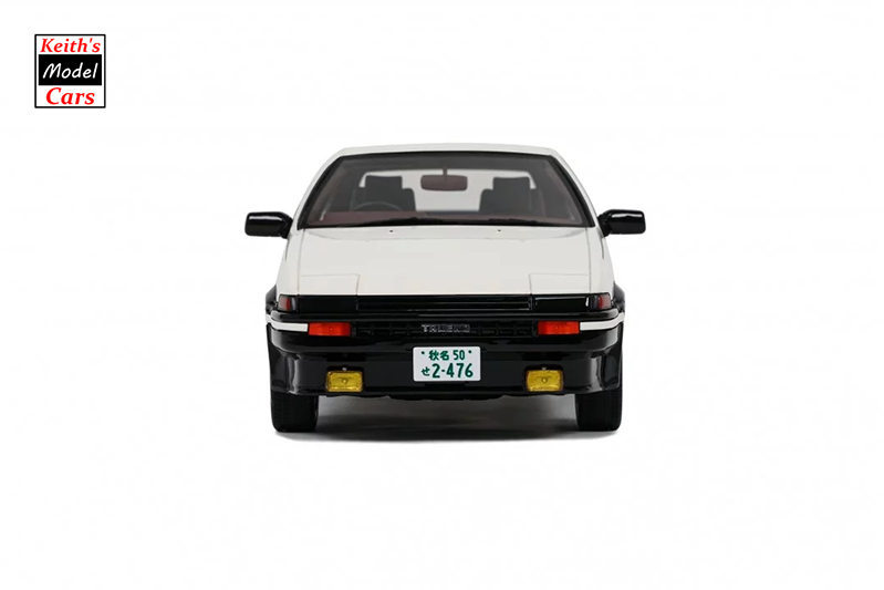 限定80台 1/18 Toyota Sprinter Trueno AE86 1/18 OTTO 1985 Toyota Sprinter Trueno AE86 (White) Car Model