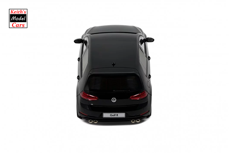 [Maßstab 1/18] Volkswagen Golf VII R (5 Türen) in Deep Black LC9X von OTTOmobile 
