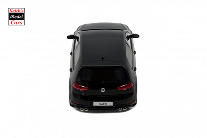 [Maßstab 1/18] Volkswagen Golf VII R (5 Türen) in Deep Black LC9X von OTTOmobile 