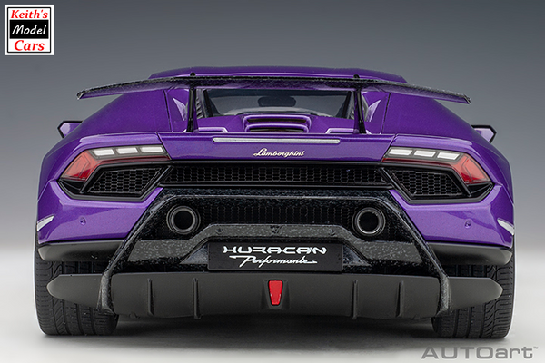 [1/12 Scale] Lamborghini Huracán Performante in Viola Pasifae/Pearl Purple by AUTOart