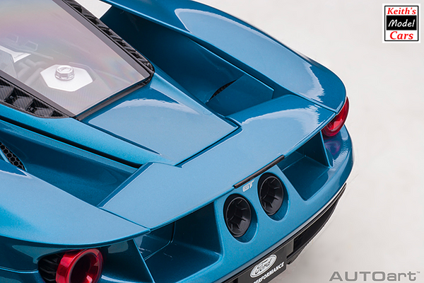 [1/12 Scale] Ford GT (2017) in Liquid Blue by AUTOart Models