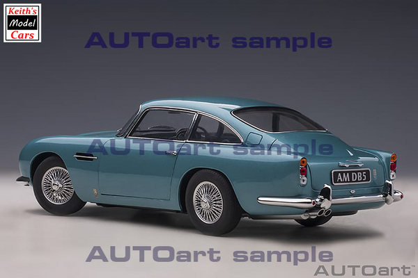 [1/18 Scale] Aston Martin DB5 in Caribbean Pearl by AUTOart Models