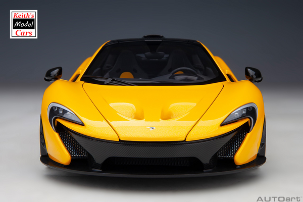 [1/18 Scale] McLaren P1 in Volcano Yellow (with yellow calipers) by AUTOart Models