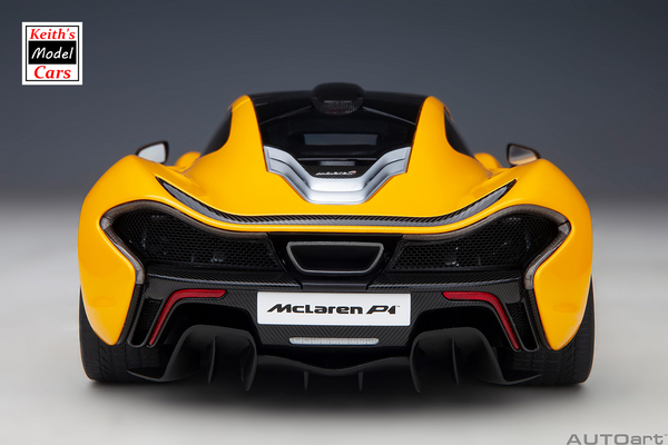 [1/18 Scale] McLaren P1 in Volcano Yellow (with yellow calipers) by AUTOart Models