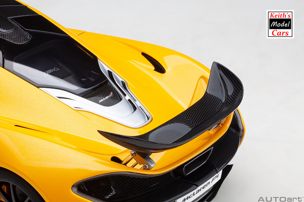 [1/18 Scale] McLaren P1 in Volcano Yellow (with yellow calipers) by AUTOart Models