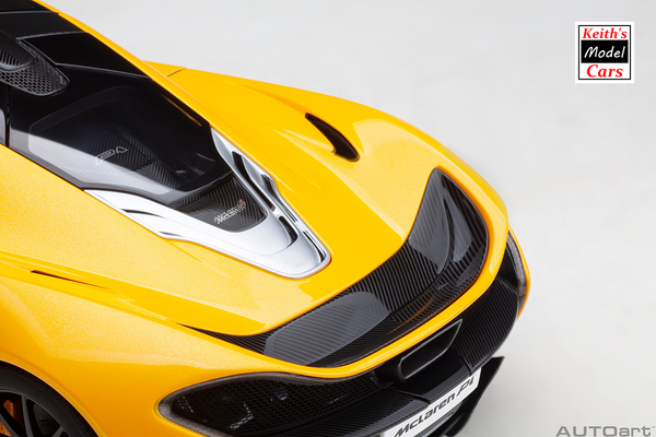 [1/18 Scale] McLaren P1 in Volcano Yellow (with yellow calipers) by AUTOart Models