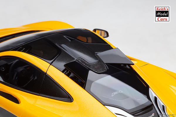 [1/18 Scale] McLaren P1 in Volcano Yellow (with yellow calipers) by AUTOart Models