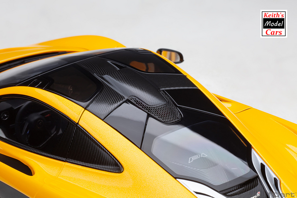[1/18 Scale] McLaren P1 in Volcano Yellow (with yellow calipers) by AUTOart Models