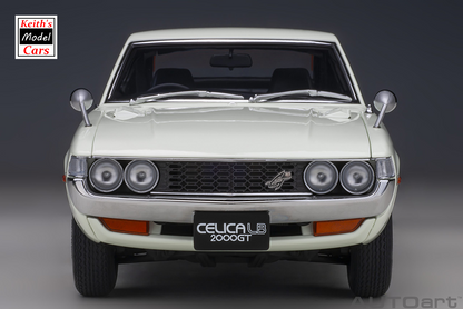 [Maßstab 1/18] Toyota Celica Liftback 2000GT (RA25) 1973 in Weiß von AUTOart Models 
